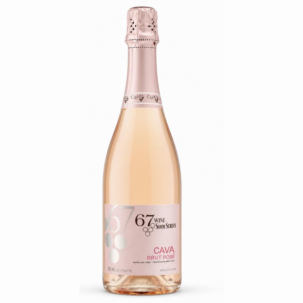 67 Wine Somm Series Cava 67 ROSE Brut 750ml