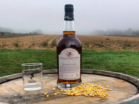 Rough Rider Cask Strength Bourbon, “The Happy Warrior” 114 proof