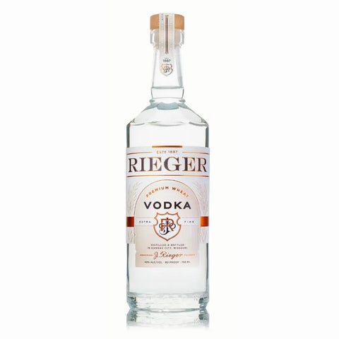 Rieger Premium Wheat Vodka 750ml - 67