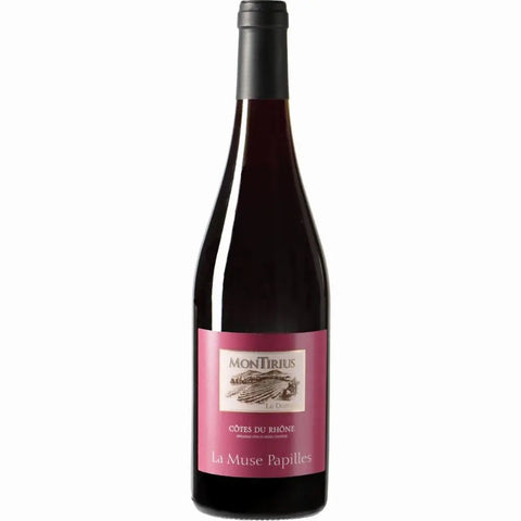 Montirius Cotes Du Rhone La Muse Papilles Rouge 2023 750ml - 67
