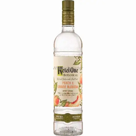 Ketel One Botanicals PEACH & ORANGE Blossom Vodka Netherlands 1.0L LITER - 67