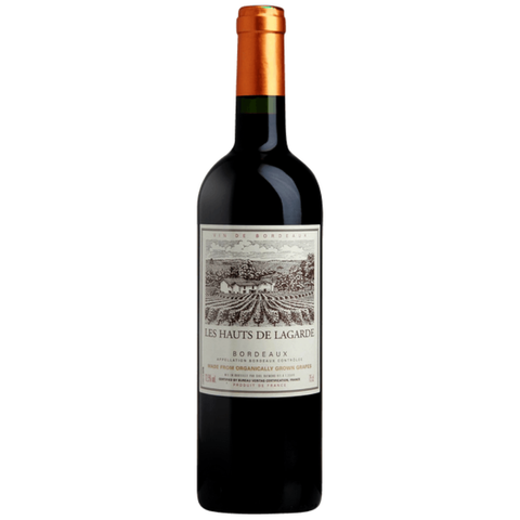 Les Hauts de Lagarde Bordeaux Rouge ORGANIC 2022 750ml