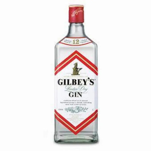 Gilbey's Gin London Dry 80 Proof 375ml HALF BOTTLE - 67