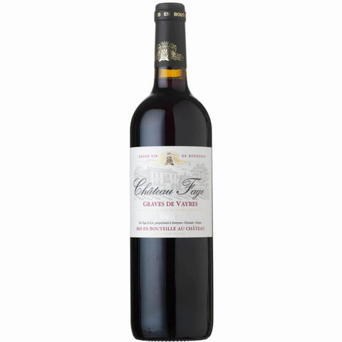 Chateau Fage Graves de Vayres Red 2022 750ml