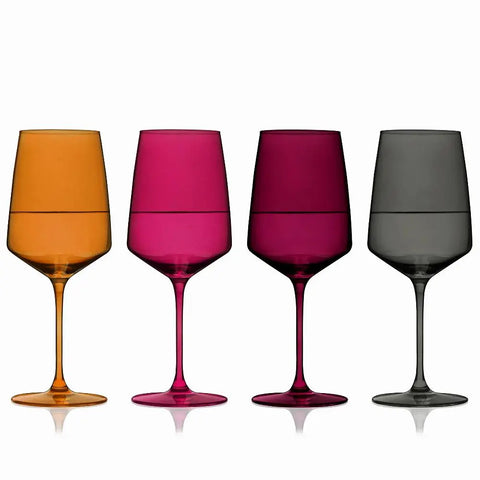 Viski Nouveau Sunset Wine Glasses (Set of 4) - 67