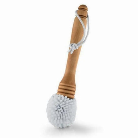 Washing Brush Goblet Stemware w/Wooden Handle by Brushtech - 67