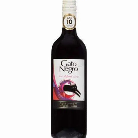 Gato Negro Red Velvet Semi Sweet 750ml 67Wine