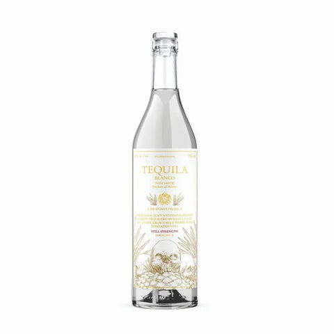 PM Spirits Project Single Oven Blanco Tequila Still Strength 110 Proof 100% de Agave 700ml - 67