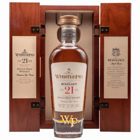 Whistlepig The Beholden 21 Year Single Malt Whiskey 750ml - 67
