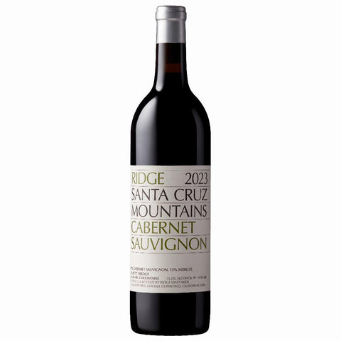 Ridge Vineyards Santa Cruz Mountains Cabernet Sauvignon Organic 2023 750ml