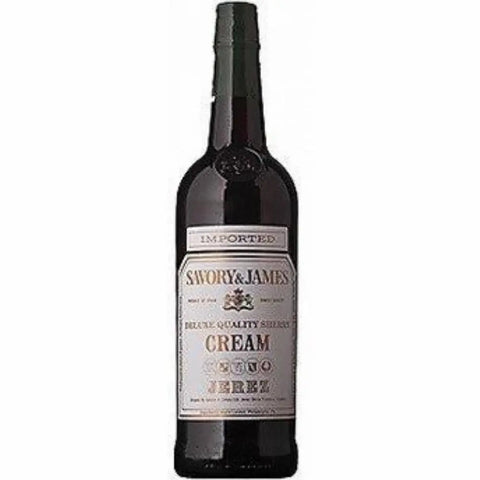 Savory & James Cream Sherry  750ml - 67