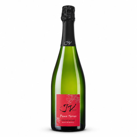J. Vignier Champagne Deux Terres Blanc de Blancs Brut 750ml  (2010) (Pre-Sale Price)