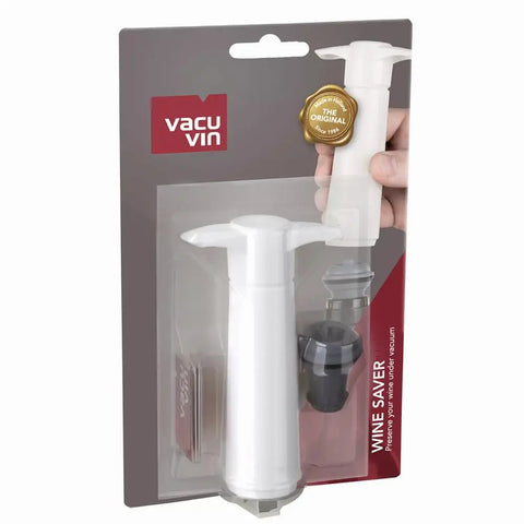 Vacu Vin with One Stopper - White - 67