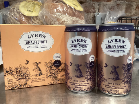 Lyre's - NA Amalfi Spritz, 4-pack Non-Alcoholic (8.45oz cans)