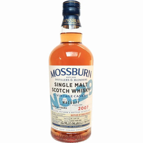Mossburn McDuff No 12 Vintage Casks Single Malt 2007 750ml - 67
