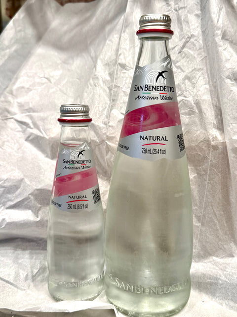 San Benedetto Artesian Water — Still 750ml (glass bottle)