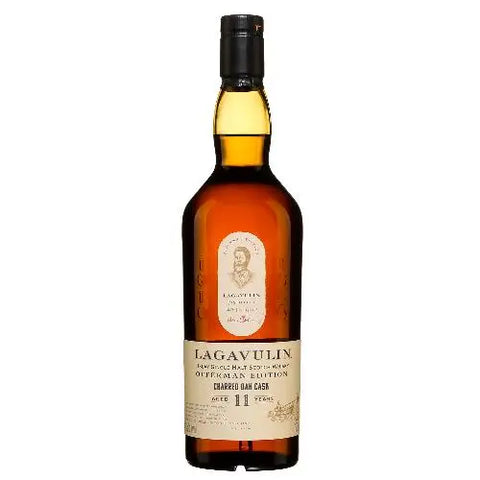 Lagavulin 11 Year Offerman Edition Charred Oak Cask Single Malt Scotch 750ml