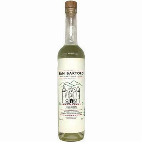 San Bartolo Mezcal Maguey Espadin Valentin Joven Mezcal Artesanal QUIEGOLANI 750ml