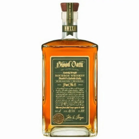 Blood Oath Bourbon Limited Release Pact #8 98.6 Proof 750ml - 67