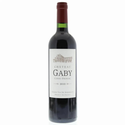 Chateau Gaby Canon-Fronsac 2010  750ml - 67