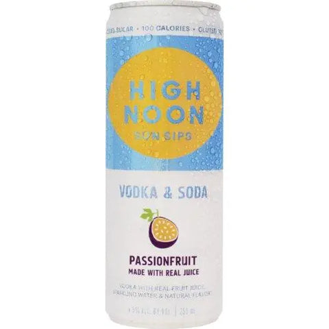 High Noon Vodka & Soda  PASSION FRUIT 355ml CAN - 67
