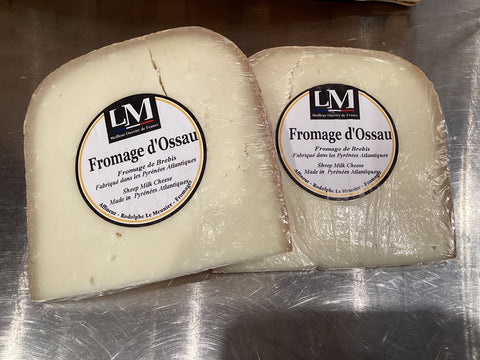 Rodolphe Le Meunier- “Fromage d'Ossau” (Basque region, priced per ounce)