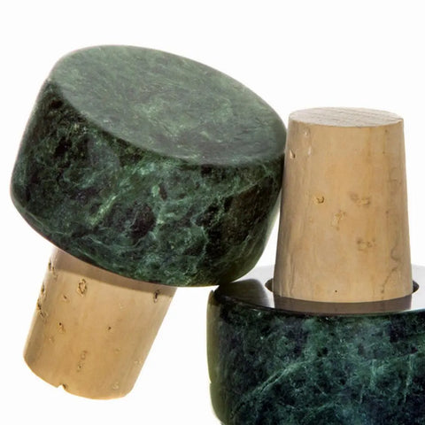 Marble Wine Stopper - Green - 67