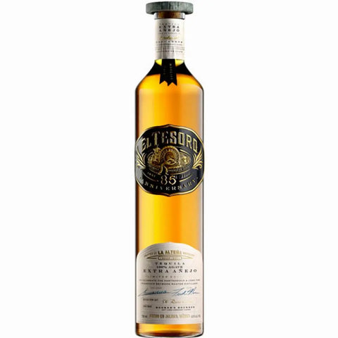 El Tesoro Tequila 85th Anniversary Extra Anejo 750ml - 67