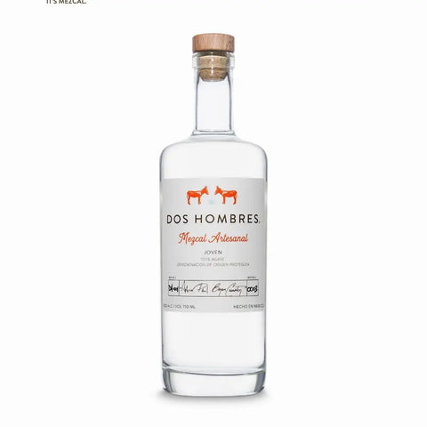 Dos Hombres Mezcal Artesanal 100% ESPADIN 750ml - 67