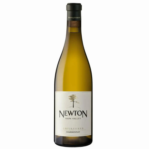 Newton Unfiltered Chardonnay Napa Valley White Label 2022 750ml 67Wine