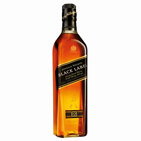 Johnnie Walker BLACK Label Scotch 12 Year 1.0L LITER - 67