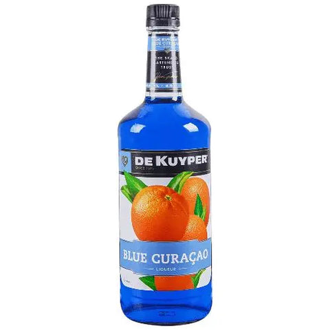 Dekuyper Liqueur BLUE Curacao 48 Proof 1.0 LITER - 67