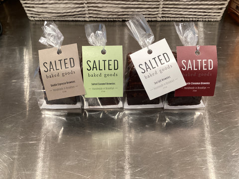 Salted Baked Goods - Brownies, assorted varieties (pack of 3)