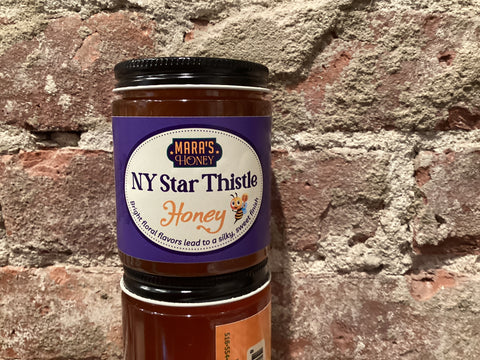 Mara's Honey - NY Star Thistle Honey, raw & unfiltered (8.5 oz)