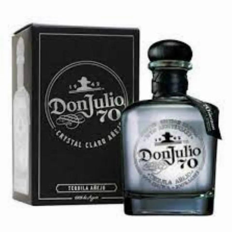 Don Julio 70th Anniversary Crystal Claro Anejo Tequila 750ml - 67
