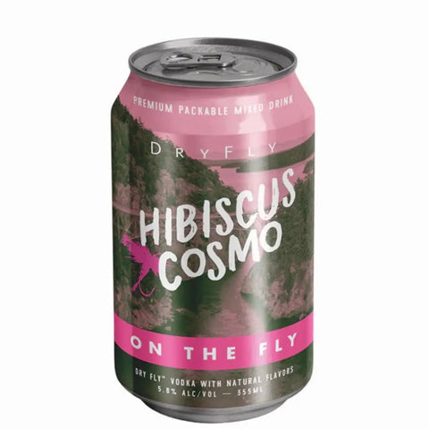 Dry Fly On The Fly Hibiscus Cosmo Premium Cocktail 355ml - 67