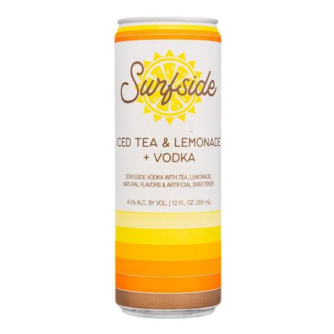 SurfSide Lemonade Iced Tea 12oz Single Can