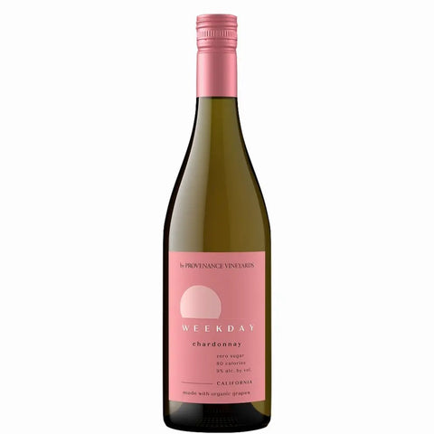 Weekday by Provenance Vineyards California Chardonnay Organic Low Alcohol 2023 750ml 67Wine
