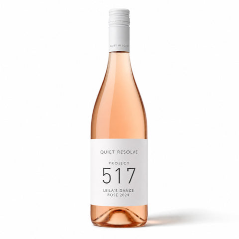 Quiet Resolve Project 517 Leila's Dance Rosé Western Cape 2024 750ml