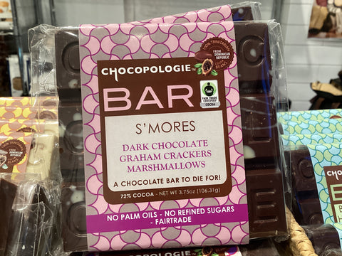 Chocopologie - S’mores Chocolate Bar (4oz)