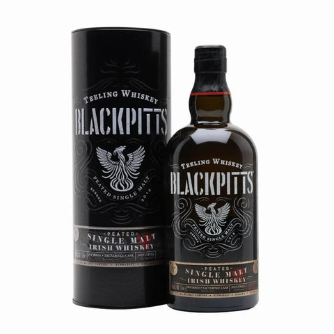 Teeling Whiskey BLACKPITTS Peated Single Malt Irish Whiskey 750ml - 67