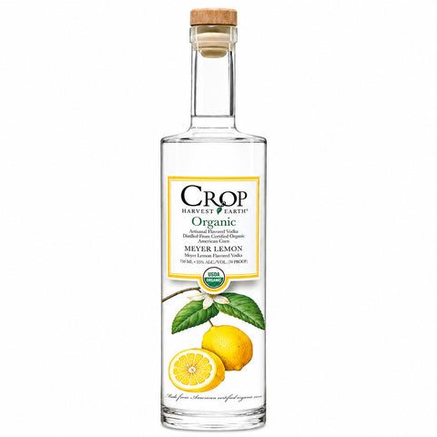 Crop Harvest Earth Meyer Lemon Vodka 750ml Organic