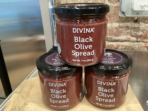 Divina - Black Olive Spread (Greece, 7 oz) 67Gourmet