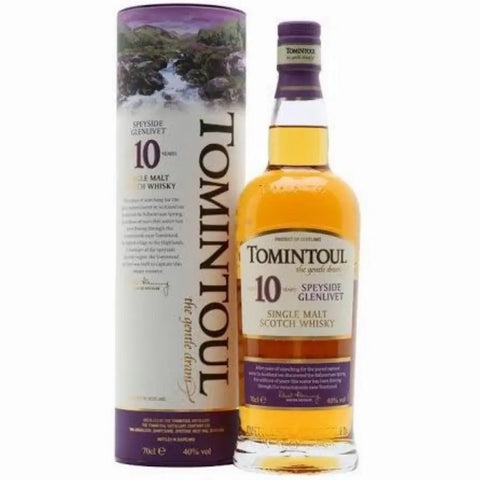 Tomintoul 10 Year Old Single Malt Speyside Kosher 750ml - 67