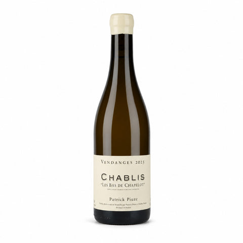 Patrick Piuze Chablis "Le Bas de Chapelots" 2025 750ml  - 20% Offer