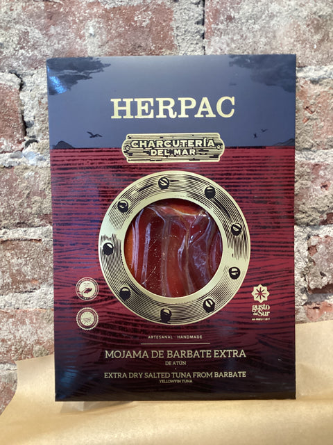 Herpac Mojama de Barbate Extra de Atún IGP Cured Yellowfin Tuna Loin 2.82oz