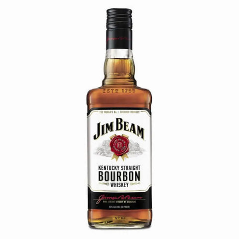 Jim Beam Bourbon White Label 1.0L LITER - 67