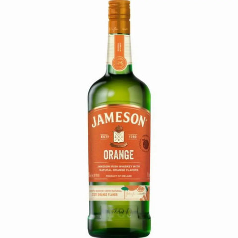 Jameson Orange Irish Whiskey with Natural Orange Flavors 1L LITER - 67