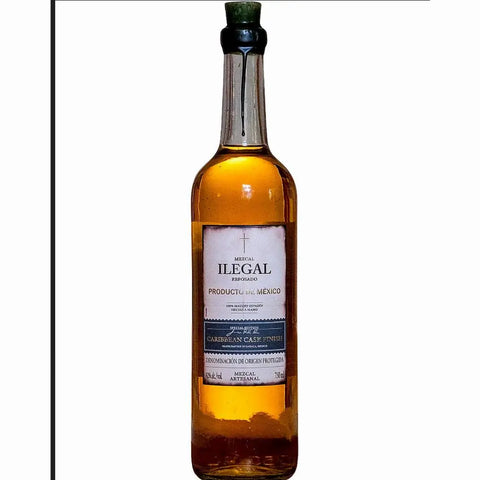Ilegal Mezcal Reposado Caribbean Cask Finish Special Edition 100% Maguey Espadin 750ml - 67