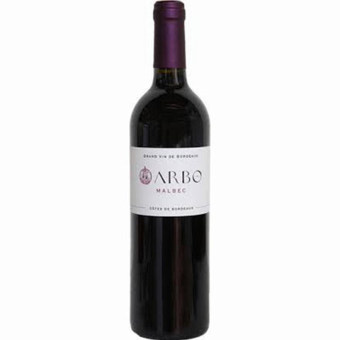 Arbo Cotes de Bordeaux Malbec 2022 750ml